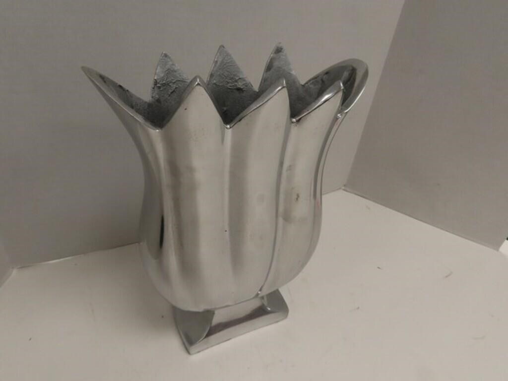 Orren Ellis Brunswick Vase, Tabletop or Floor Vase, 12″ T, 4.5″ W,9.25″ L