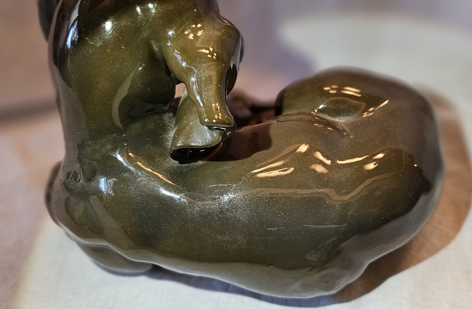 Rosenthal Dachshund Dog Figurine Lying Karner 296