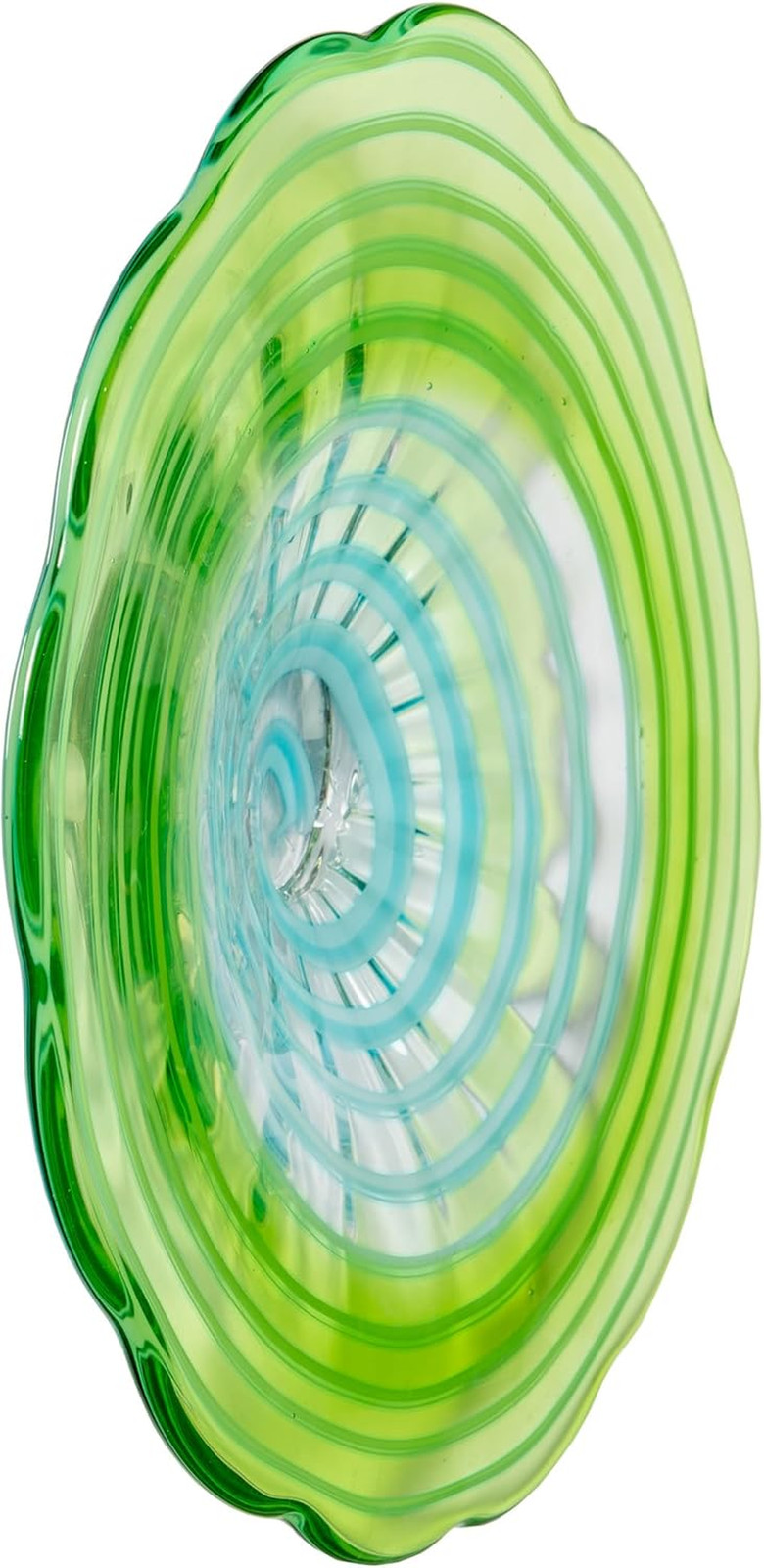 AW13228-D12 Waterfront Hand Blown Art Glass Art Decor, 12-Inch