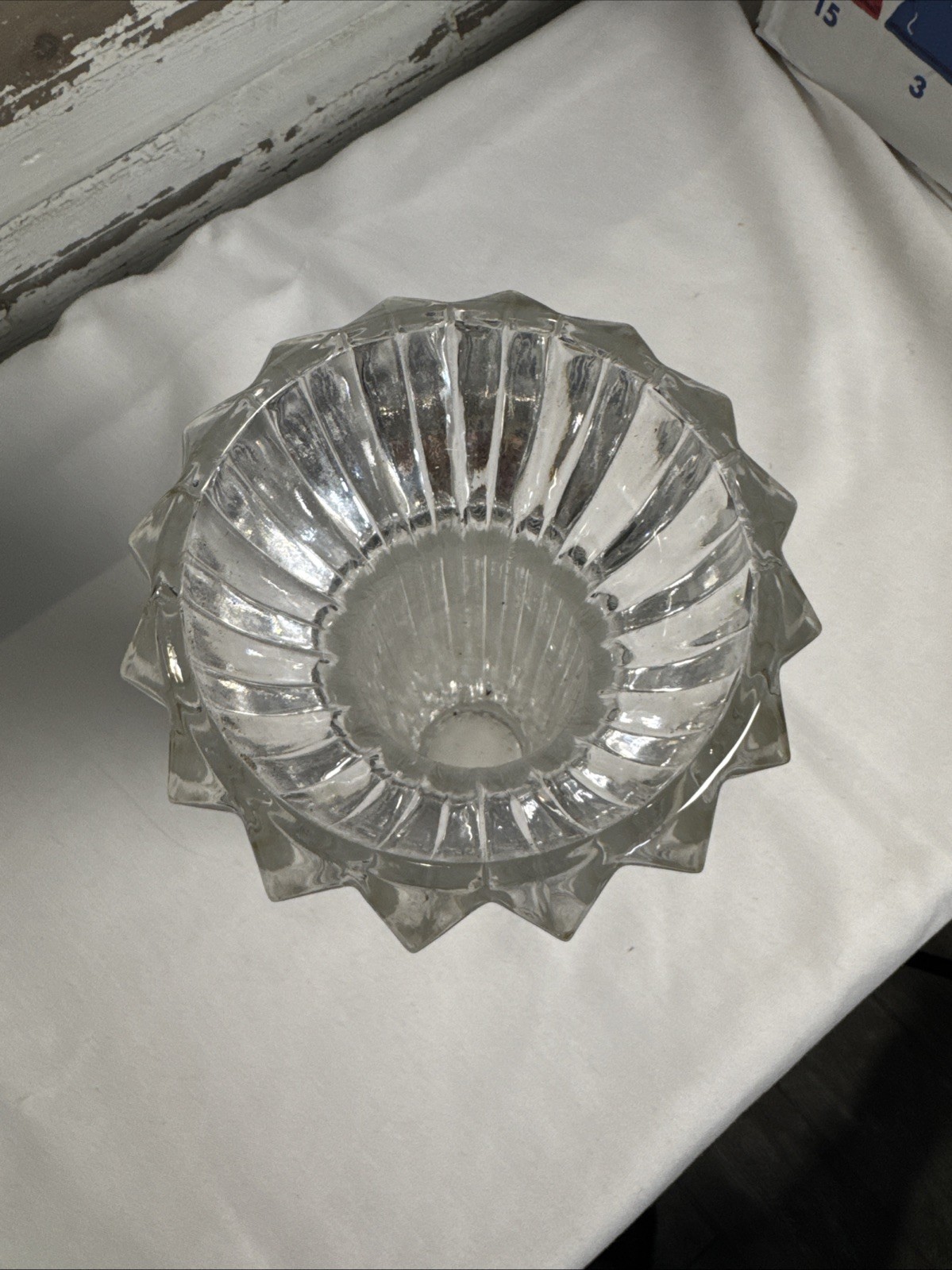 Vintage Lead Crystal Vase Shannon Crystal Designs of Ireland Art Deco Prism