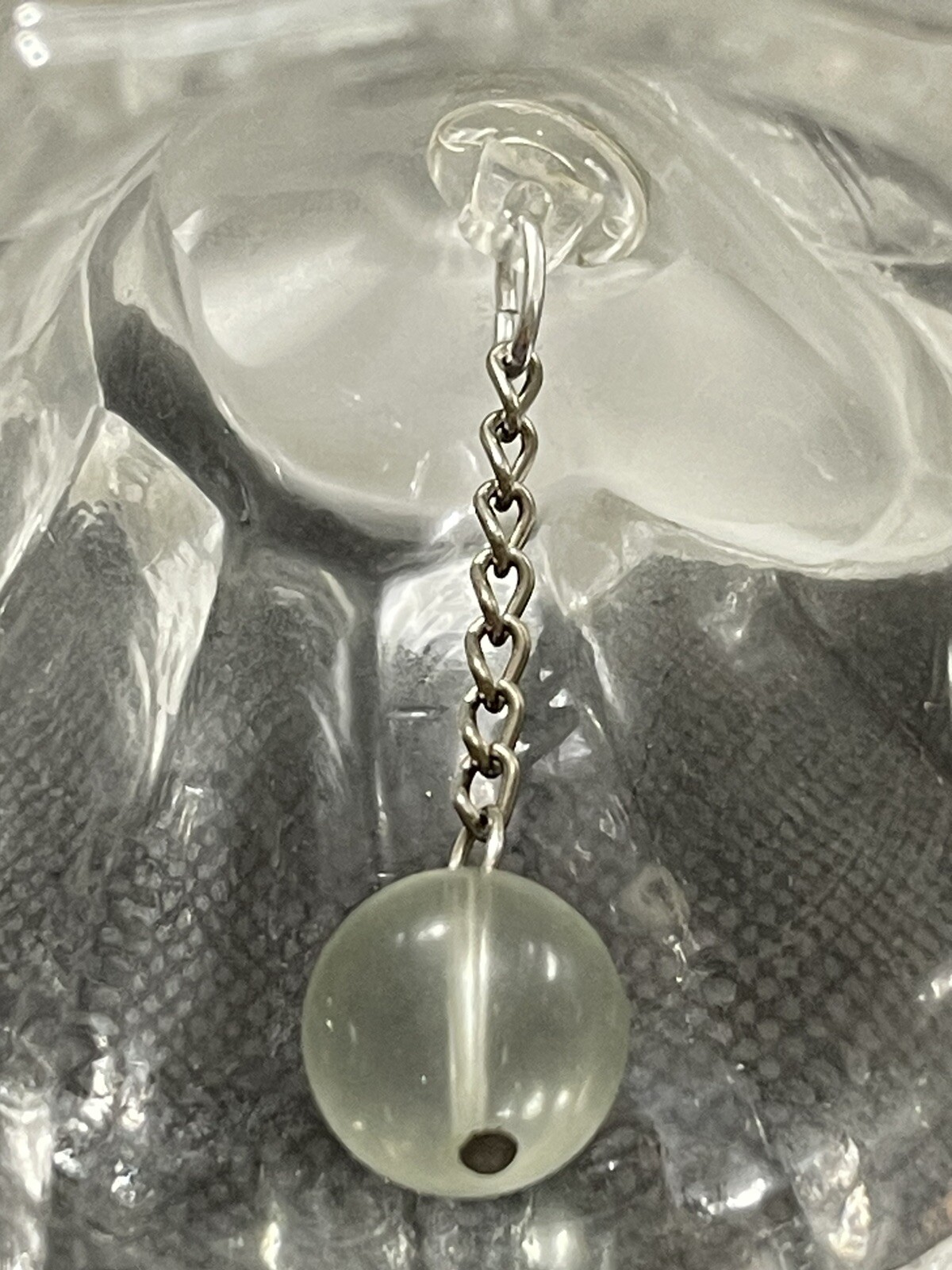 Vintage Combo Clear Glass Angles Sculptures Approx 4″ L X 4″ W