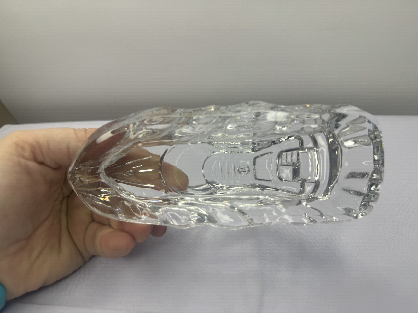 Waterford Crystal Speedboat Made in Ireland With Box And COA