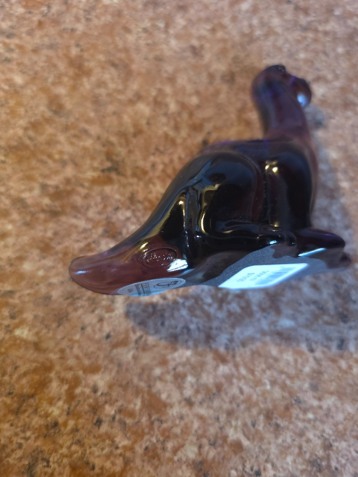 Fenton Purple Dinosaur