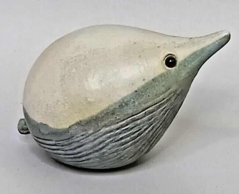Unique Studio Art Pottery Hedgehog Ceramic Signed Figurine Adorable & Perfect!!!