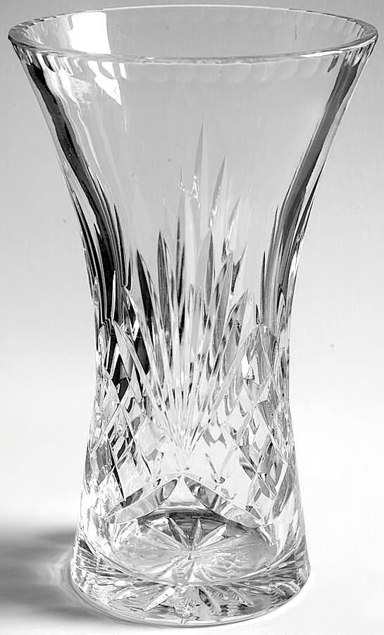 Vintage Rogaska Crystal “Richmond” Belly Vase 8 Inch signed
