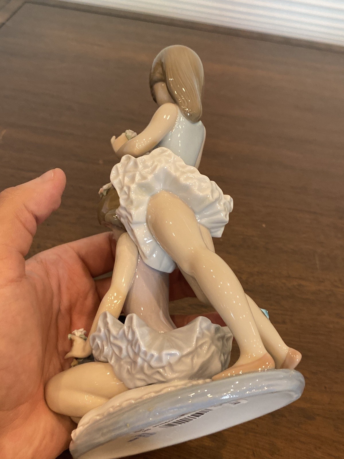 VTG LLADRO FIRST BALLET Glossy Porcelain Figurine #5714 8″H SPAIN