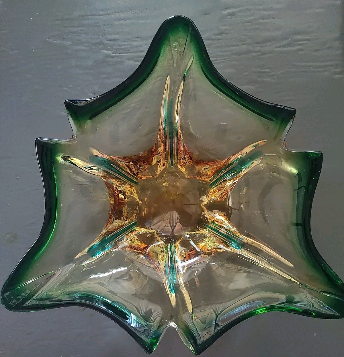 Italian Murano Artistic Glass Bowl