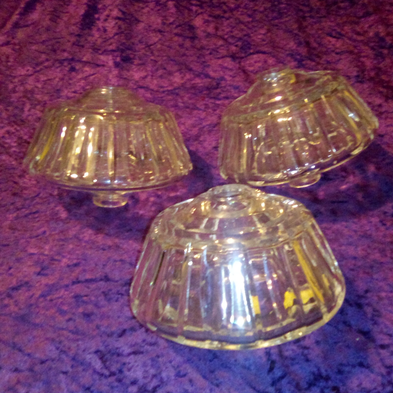 Anna Hutte Bleikristall Lead Crystal Swag/Table Lamp Globe Parts