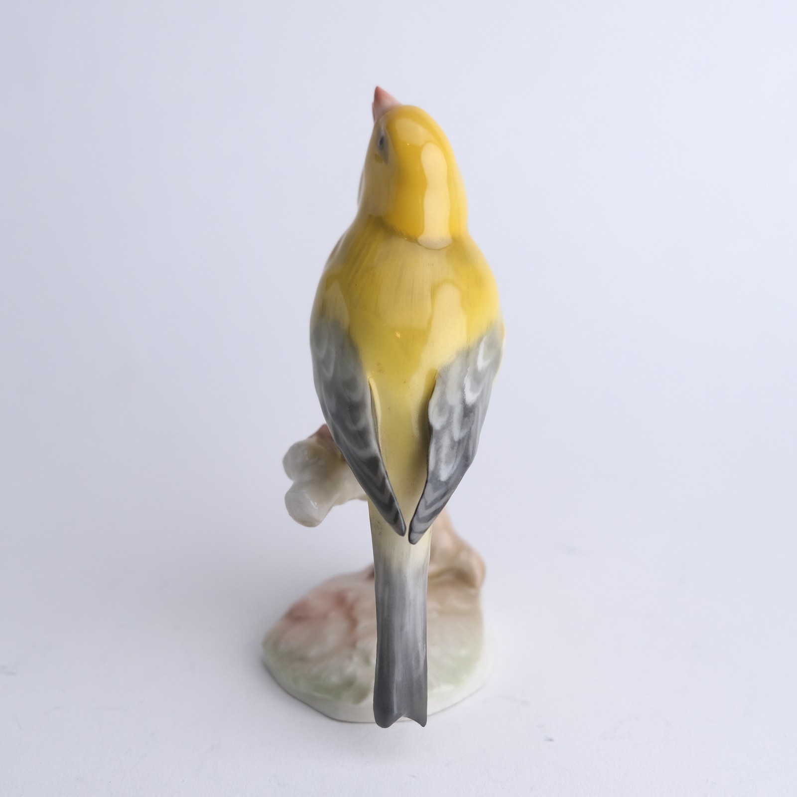Lorenz Hutschenreuther Carl Werner Canary on Branch Bird Figurine (2403)