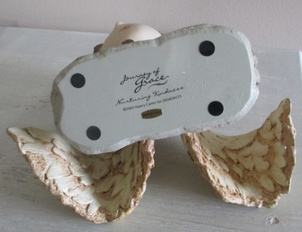 PRETTY DEMDACO Journey of Grace Angel 2003 NUTURING KINDNESS FIGURINE