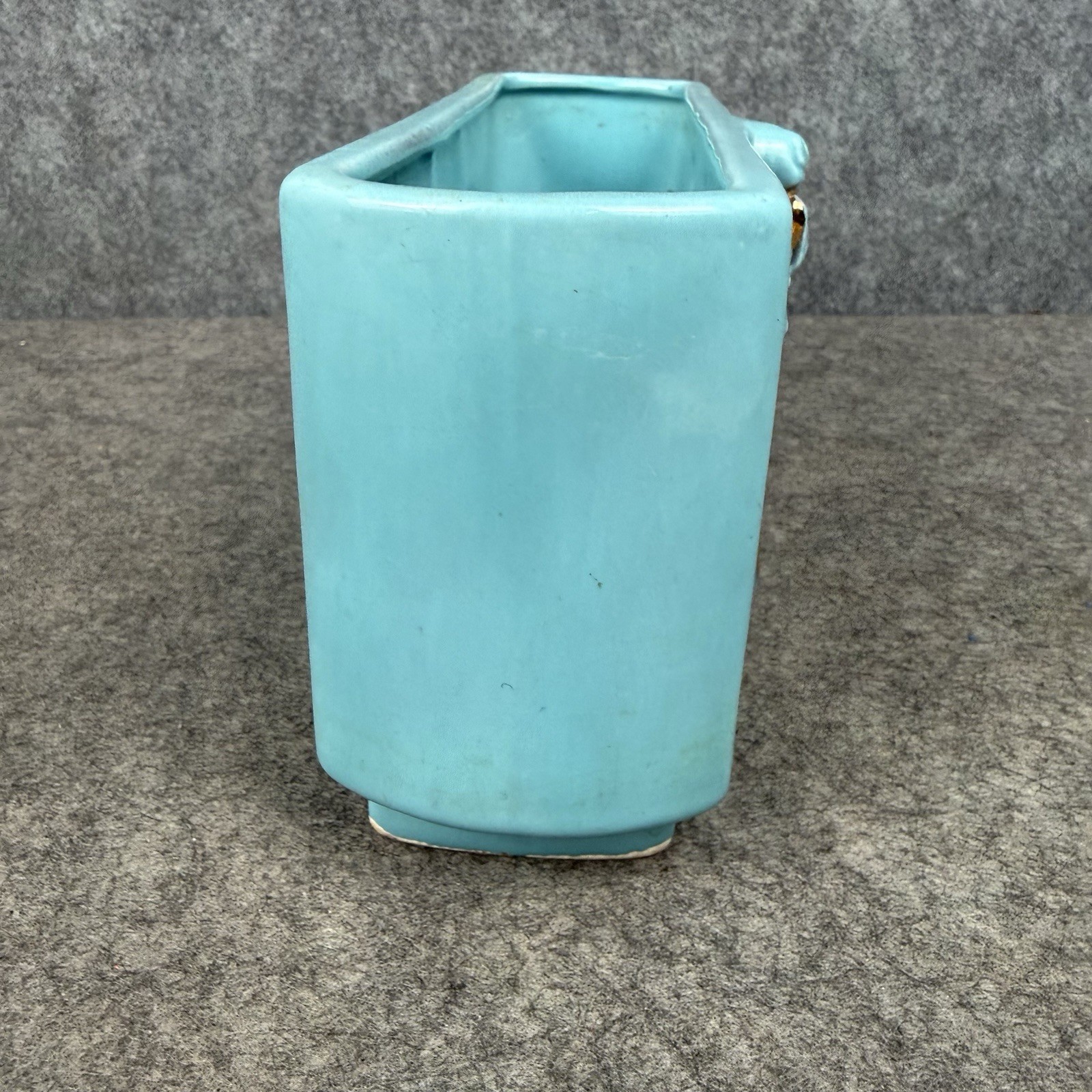 Lane And Co 1956 Ceramic Poodle Planter Pot Mid Century Pottery P-13 Made In USA