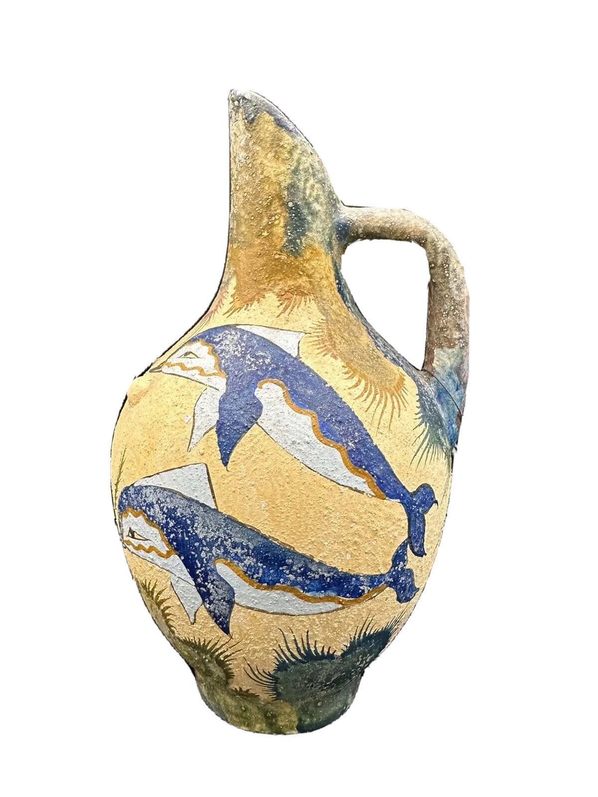 Ancient Greek Minoan Period Pitcher Vase Replica