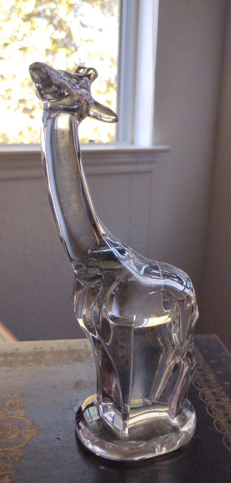 Rare Waterford 8″ Giraffe, Original Box, Free Shipping