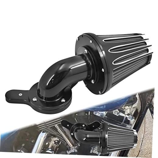 C For Touring 08-16,Softail 16-17,Trike 08-16 Black Housing Grey Element