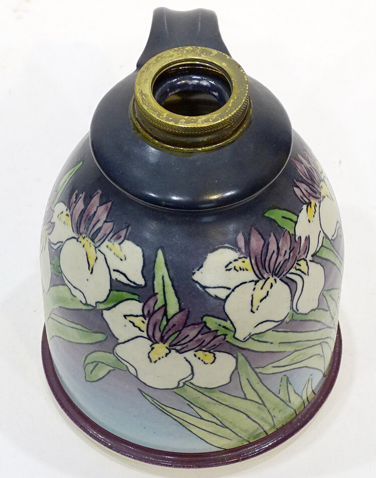 1980 Vintage SANTA BARBARA CERAMIC DESIGN / SBCD Art Pottery OIL LAMP Jug Vase