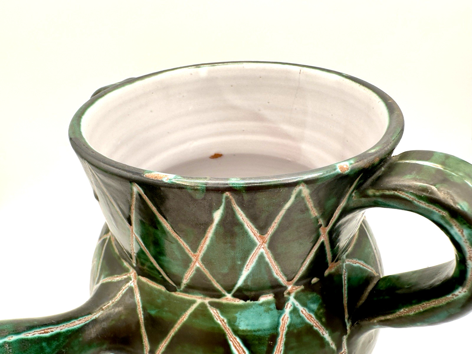 Large Signed Robert Picault Pottery Covered Casserole Pot – Vallauris France
