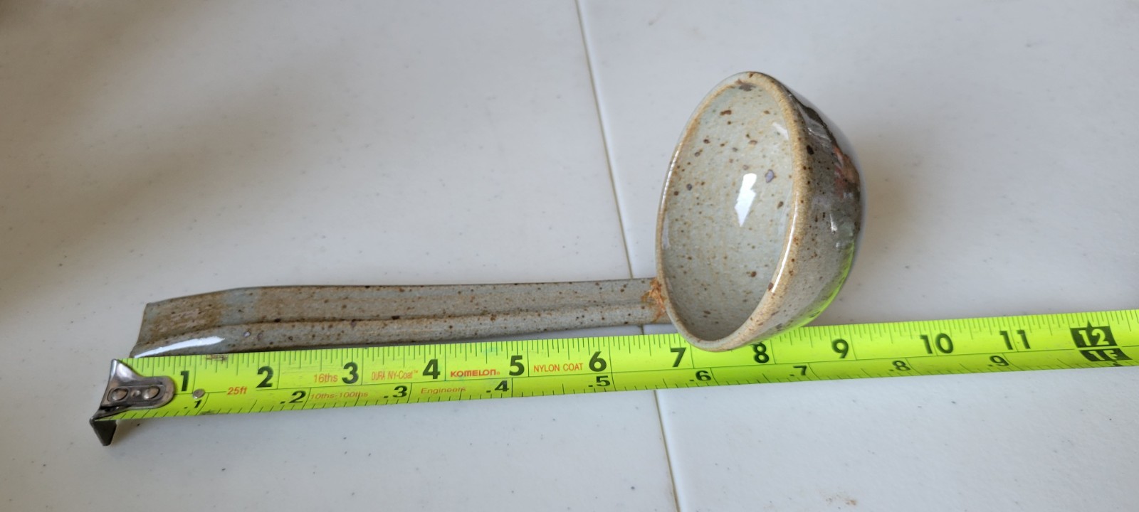 Handmade Stoneware Ladel