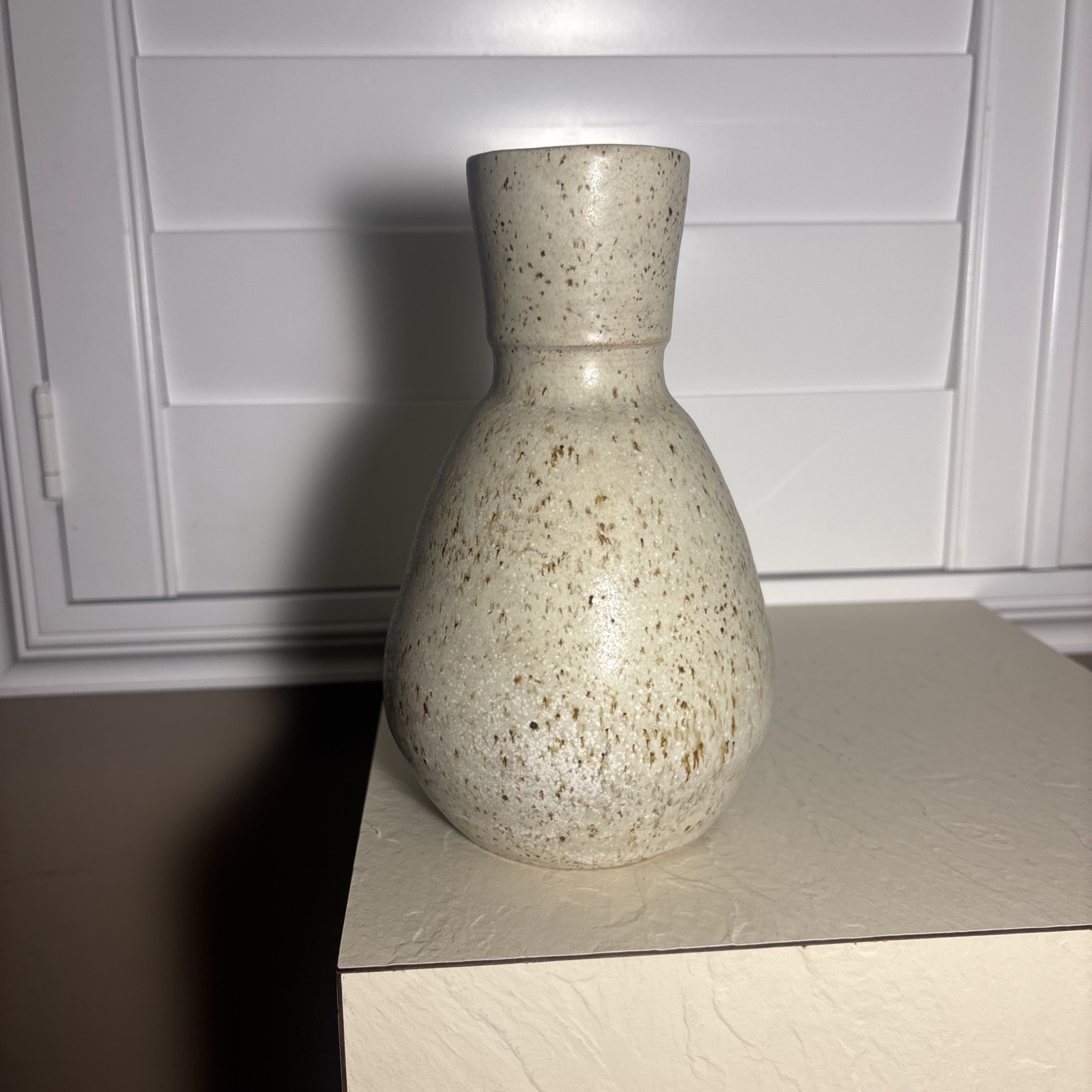 French La Borne Studio Pottery Stoneware 8” Vase / Vessel – Signed La Borne 2lbs