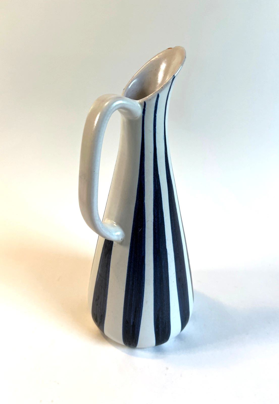 MCM Mette Doller Andersson & Johansson Hoganas Pottery Sweden Pitcher Vase