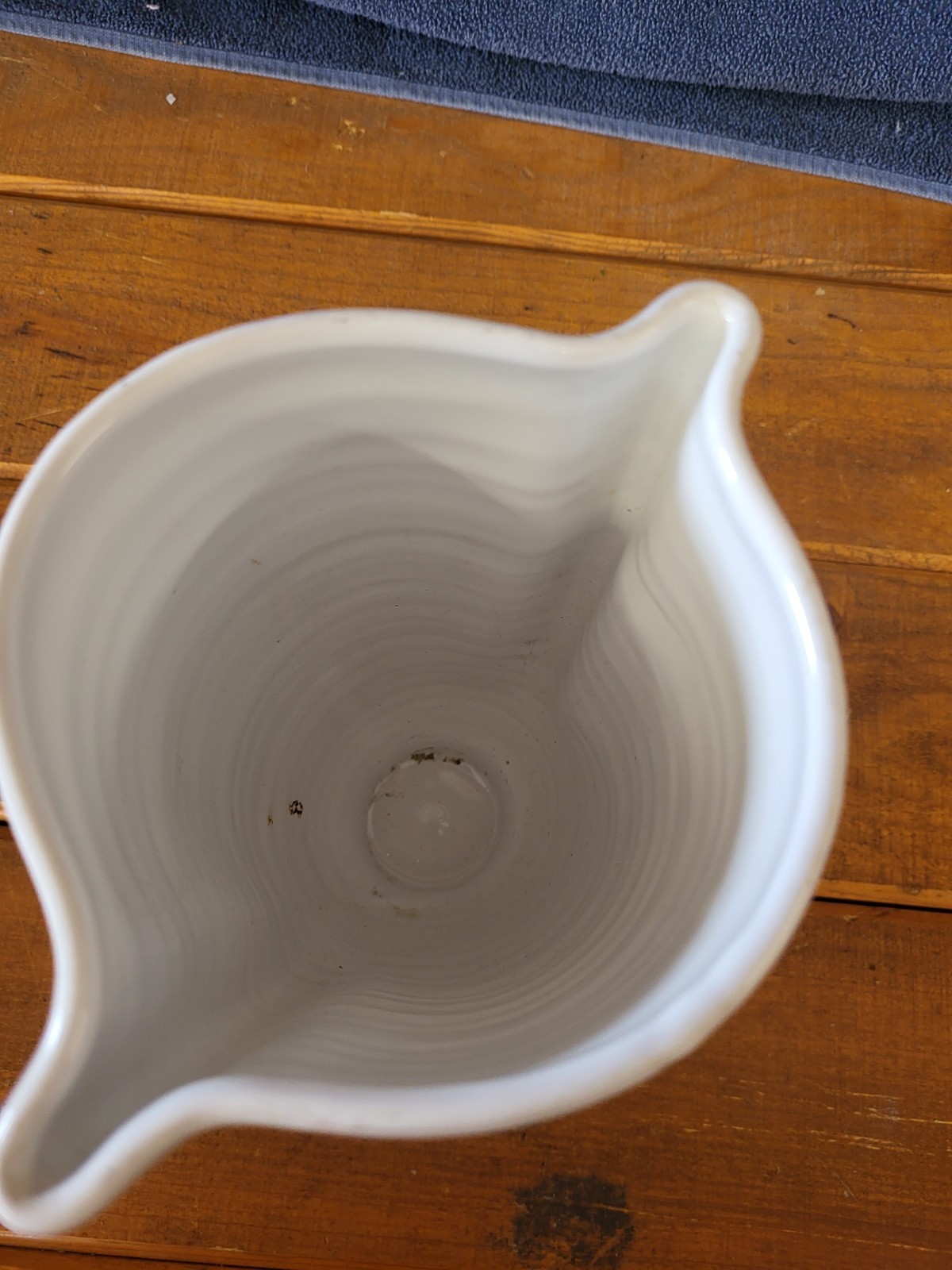 Red Clay Ceramic Vase With A Wheat Motif Very Nice!