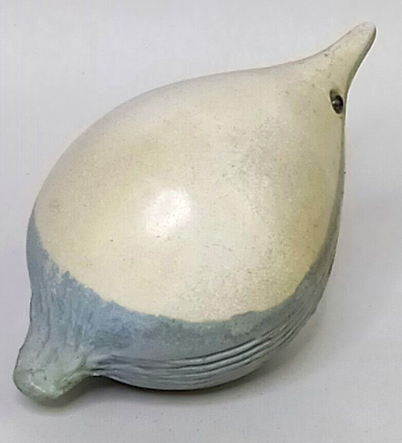 Unique Studio Art Pottery Hedgehog Ceramic Signed Figurine Adorable & Perfect!!!