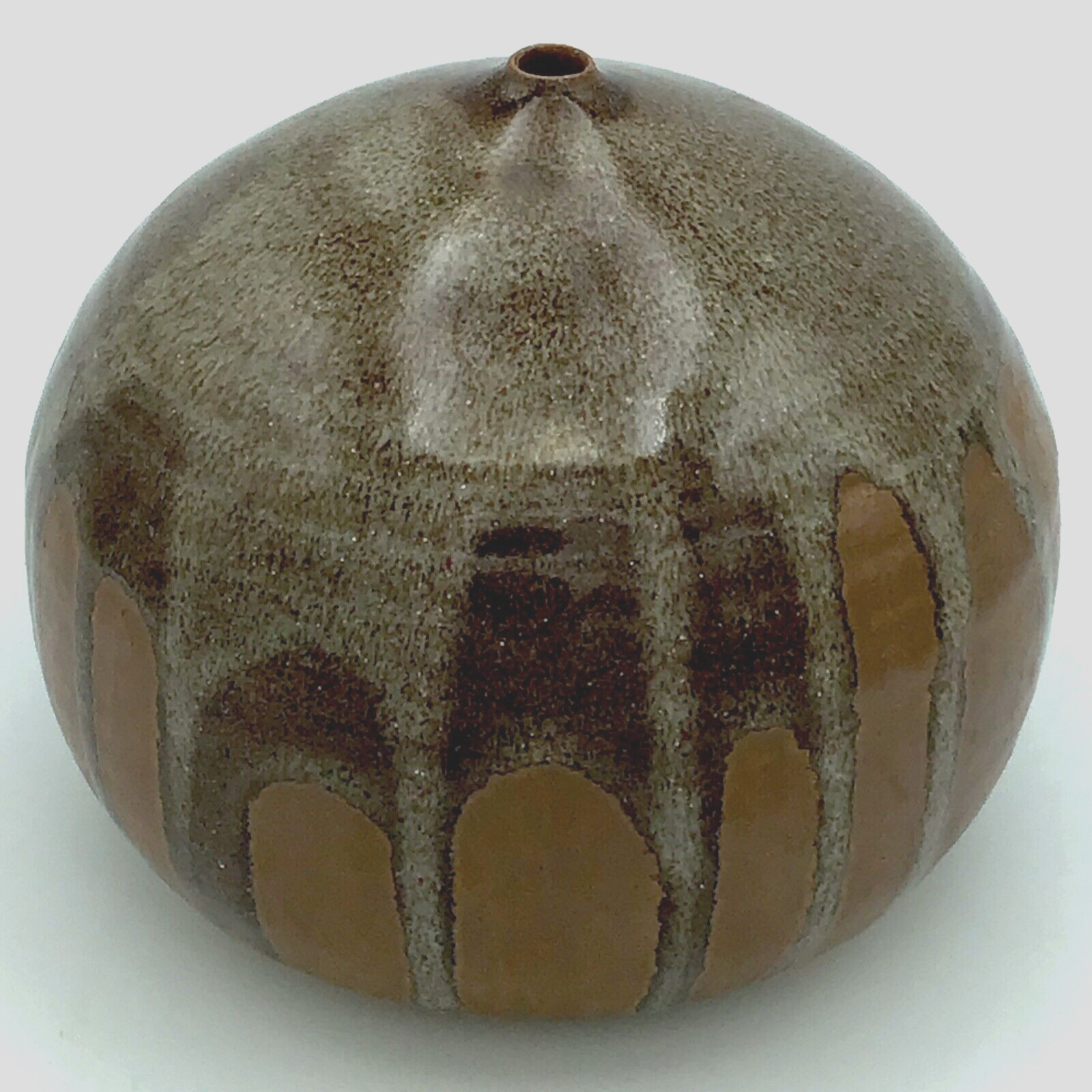 Weed Pot VASE Earthenware MCM 1970s DESIGNER Studio Art Pottery GERALD PATRICK
