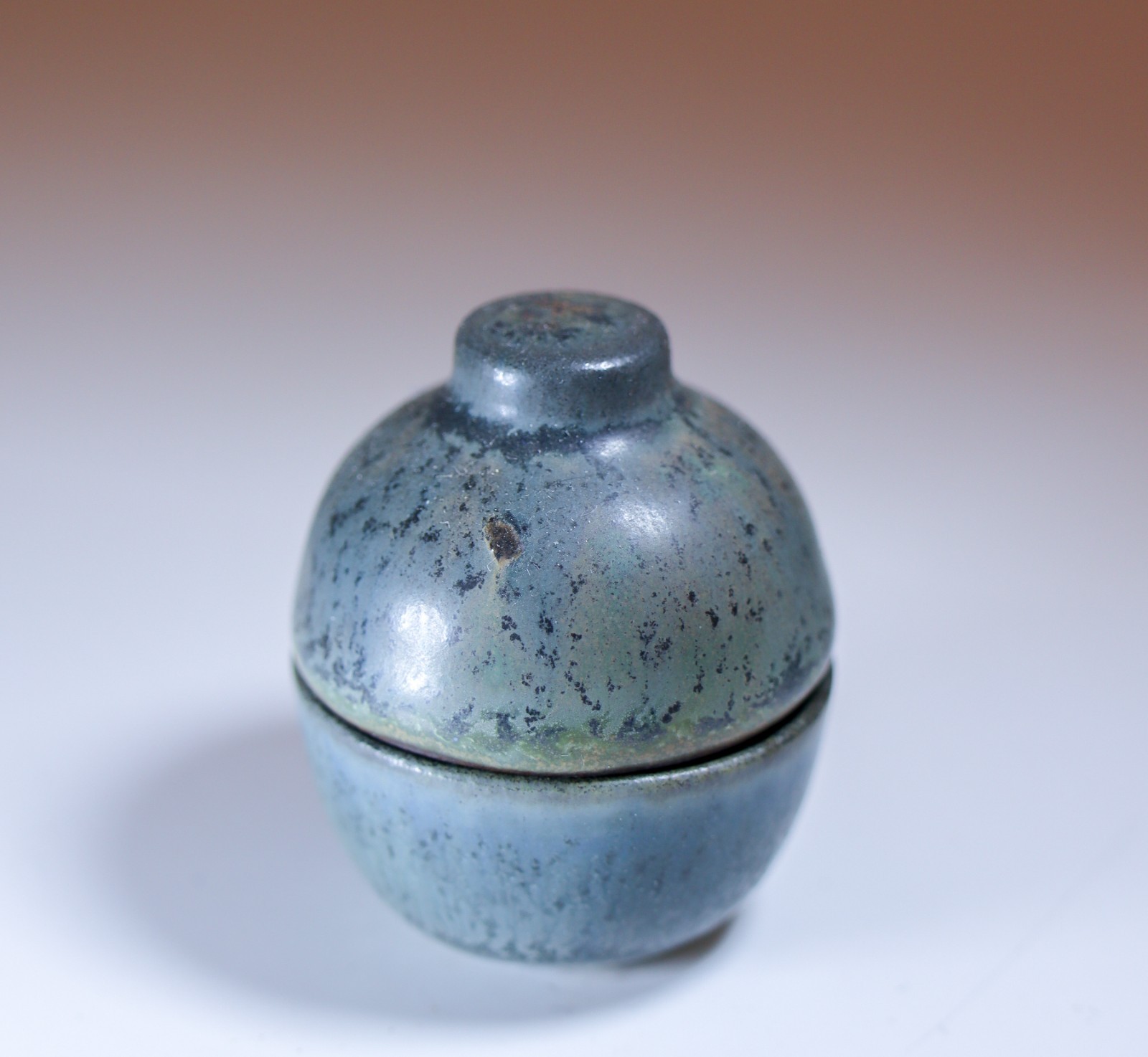 Lovely Lidded Miniature Jar – Carl-Harry Stålhane Rörstrand – Midcentury Modern