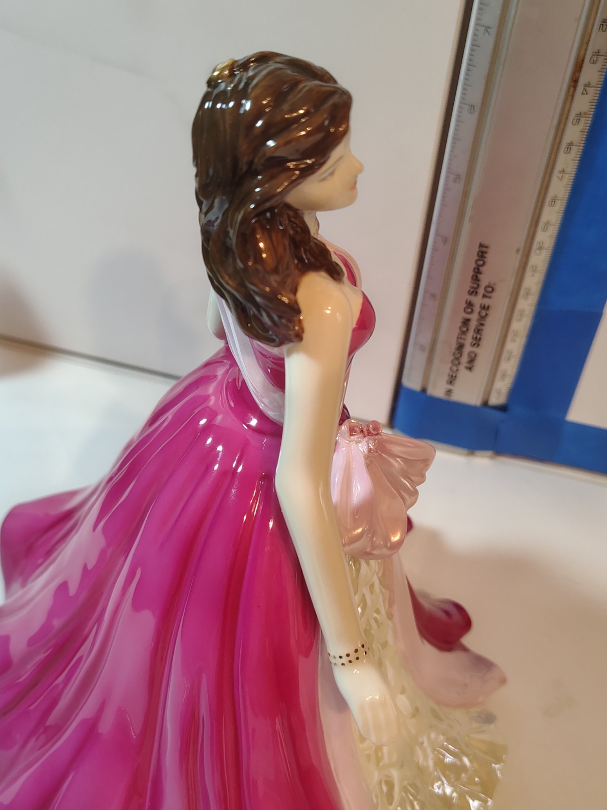 Coalport Bone China Lauren Figurine of Year 2007 #55 of 3000 Made LOTS OF PICS!