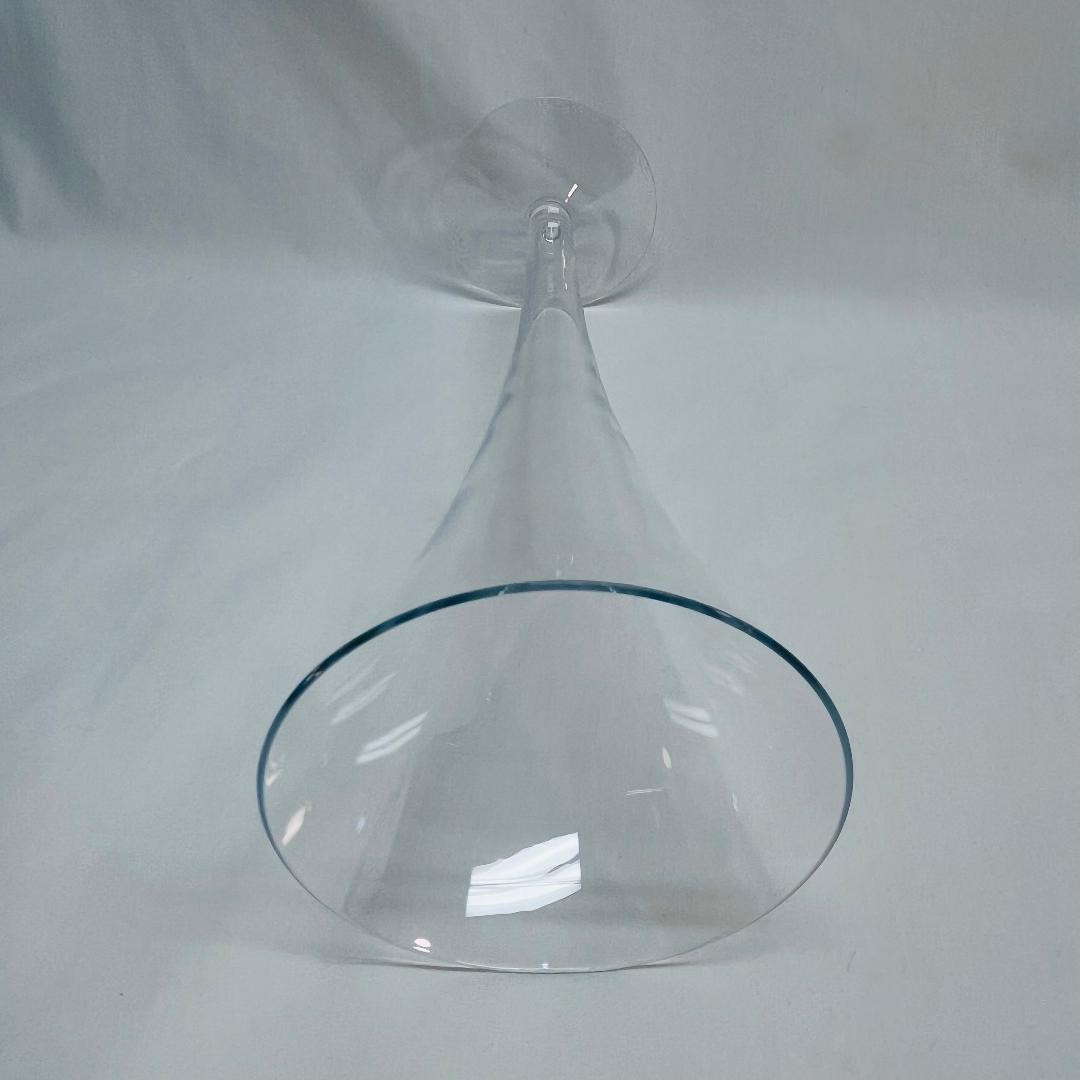 VINTAGE Elegant Slender Jardiniere Or Champagne Flute Clear 3 in Dia x 9 3/4 inH
