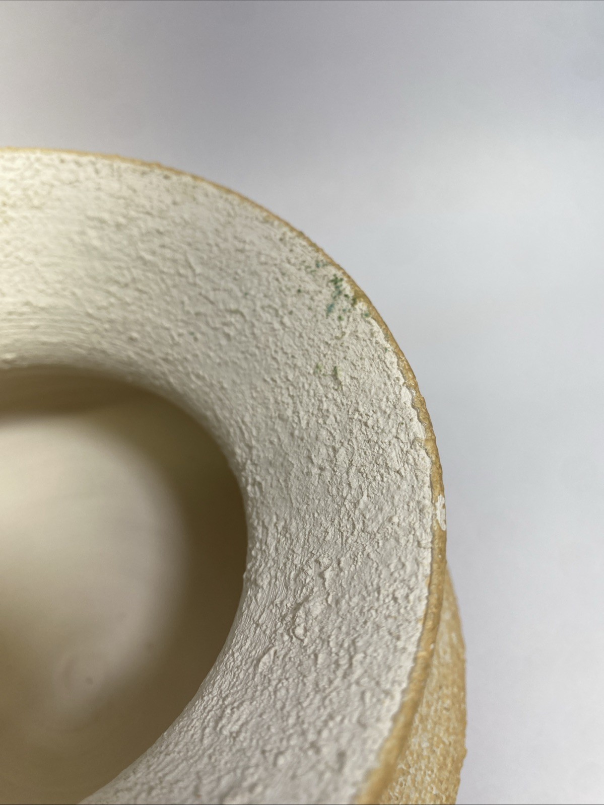 Vintage 1993 Signed Art Pottery Vase Pot Natural Terra-Cotta Colored Textured