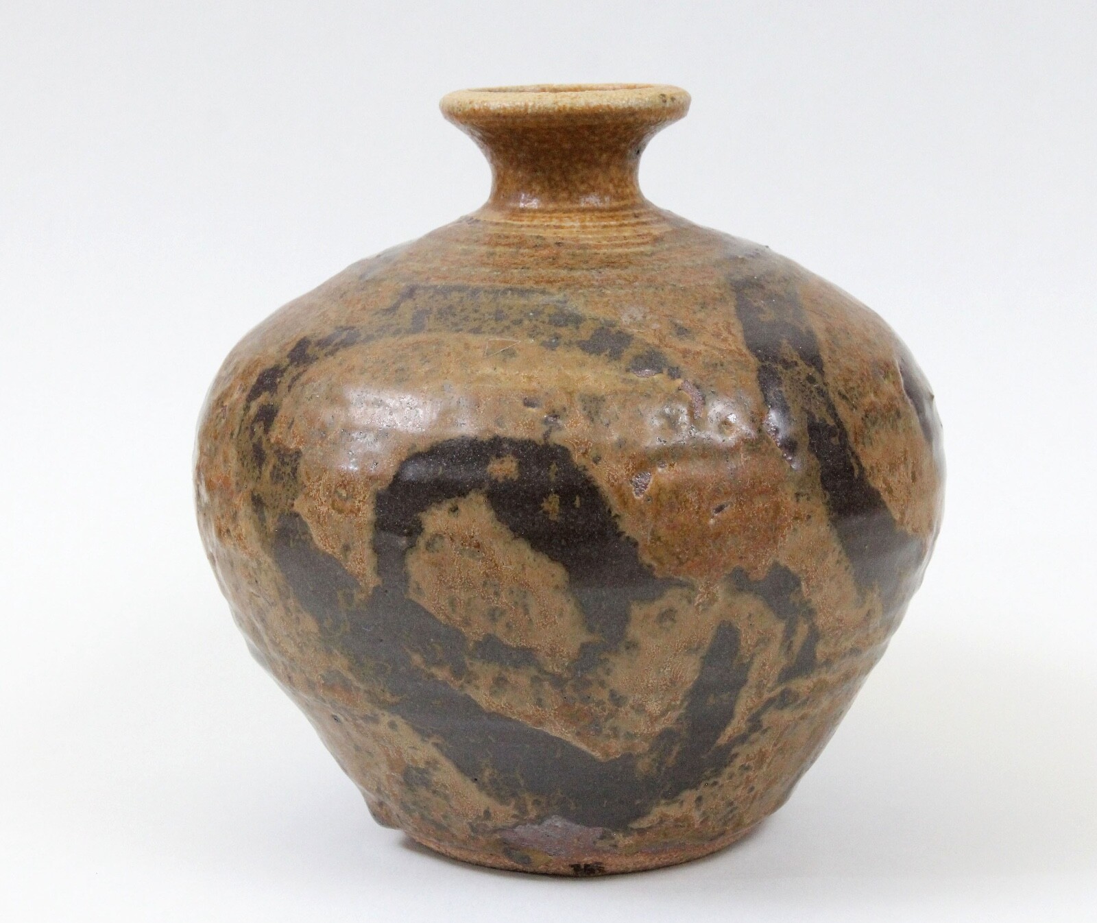 Rare Vintage Elmer Taylor Early Studio Pottery Weed Pot Vase Mid Century Modern