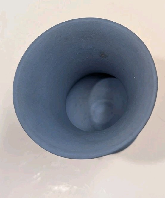 Antique Wedgwood Blue Jasper Ware Urn Tiny Small Classical England