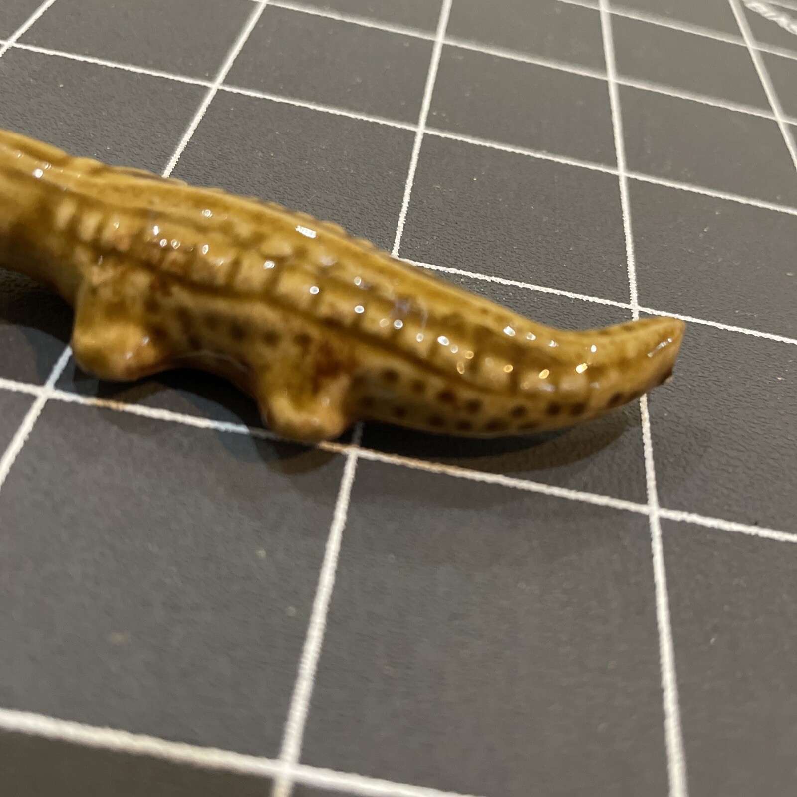 Pottery/ceramic Alligator/crocodile Figure Vintage