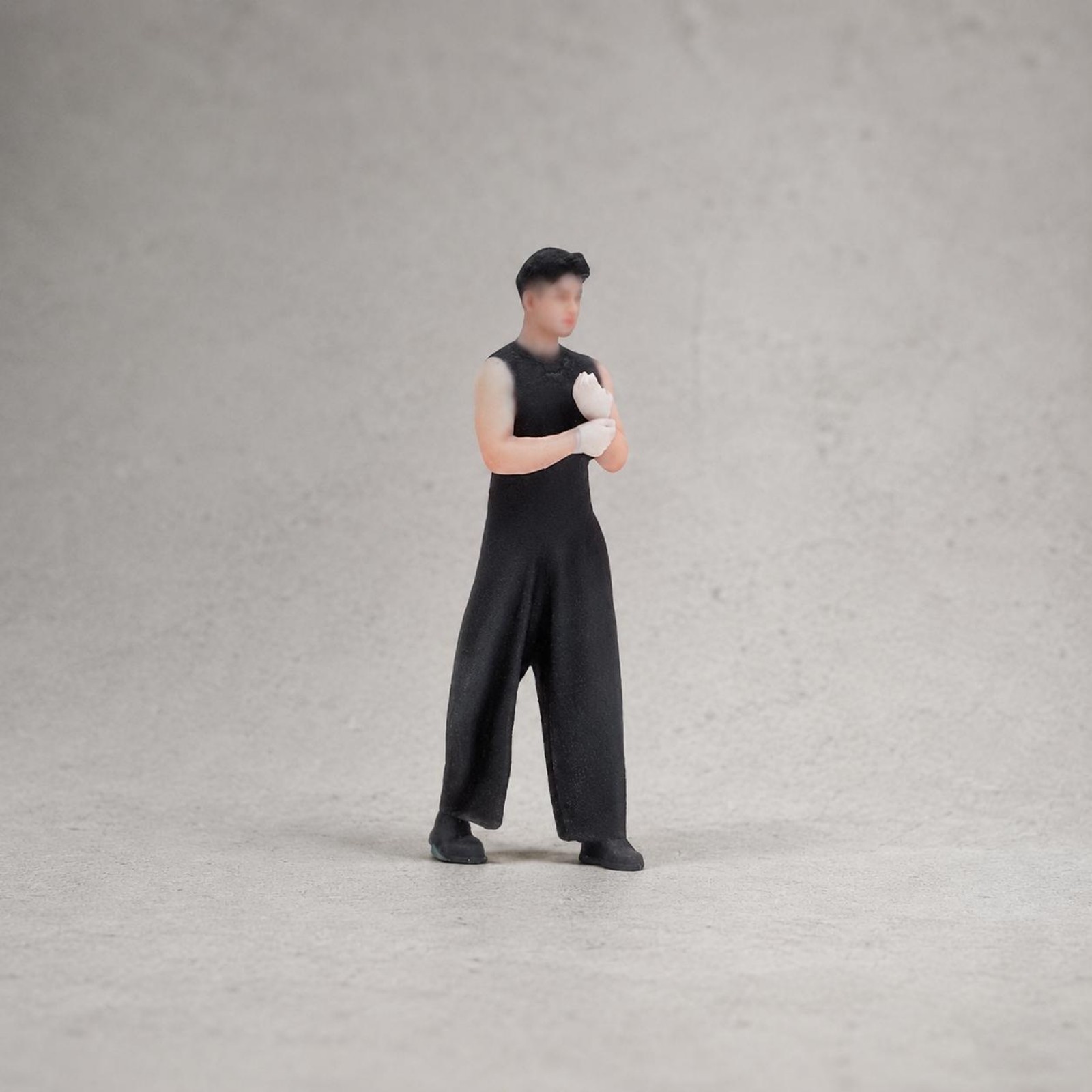 1:64 Scale Figurine Three-Dimensional Printed Miniature Man Figurine Scene