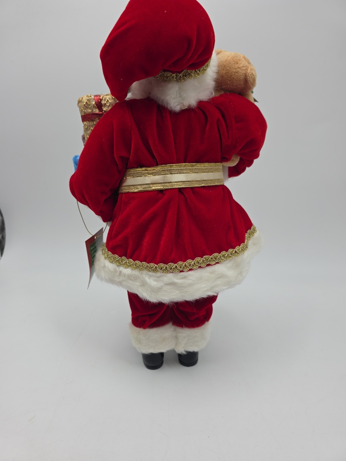 16″ Windy Hill Collection Santa Claus Christmas Figure Teddy Bear Presents