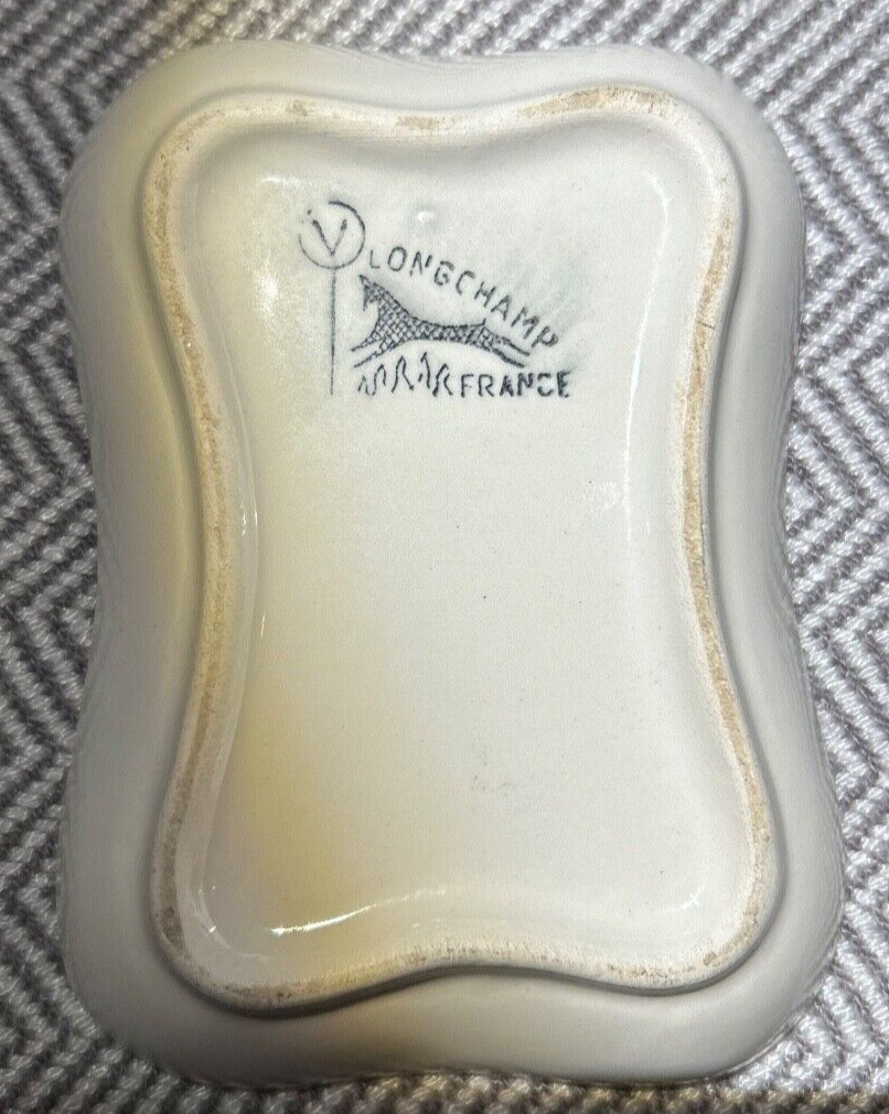 Restaurant La Tour D’Argent Cigarette Ashtray Dish Poinct Ne Leurre Porcelain