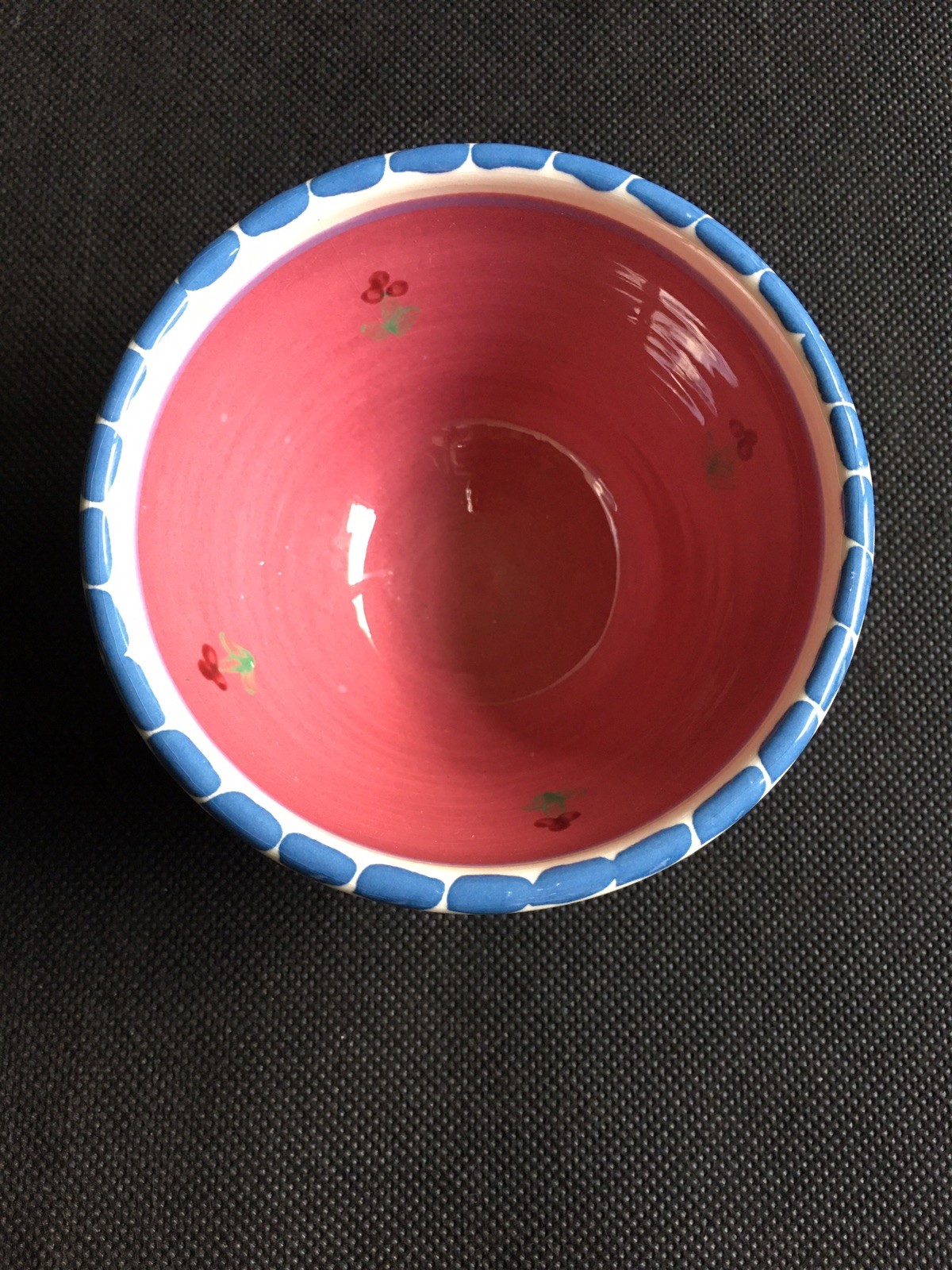 Nancy Toler Ceramics Laguna Beach Pottery Dish Small Hand painted Signed