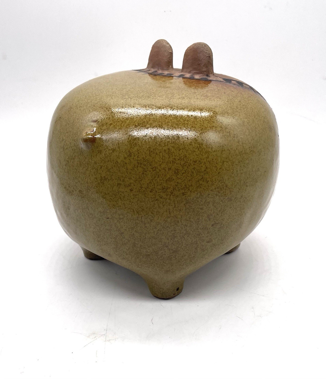Gustavsberg Factory Lisa Larson Sweden Ceramic Bulldog “Large Zoo Series”