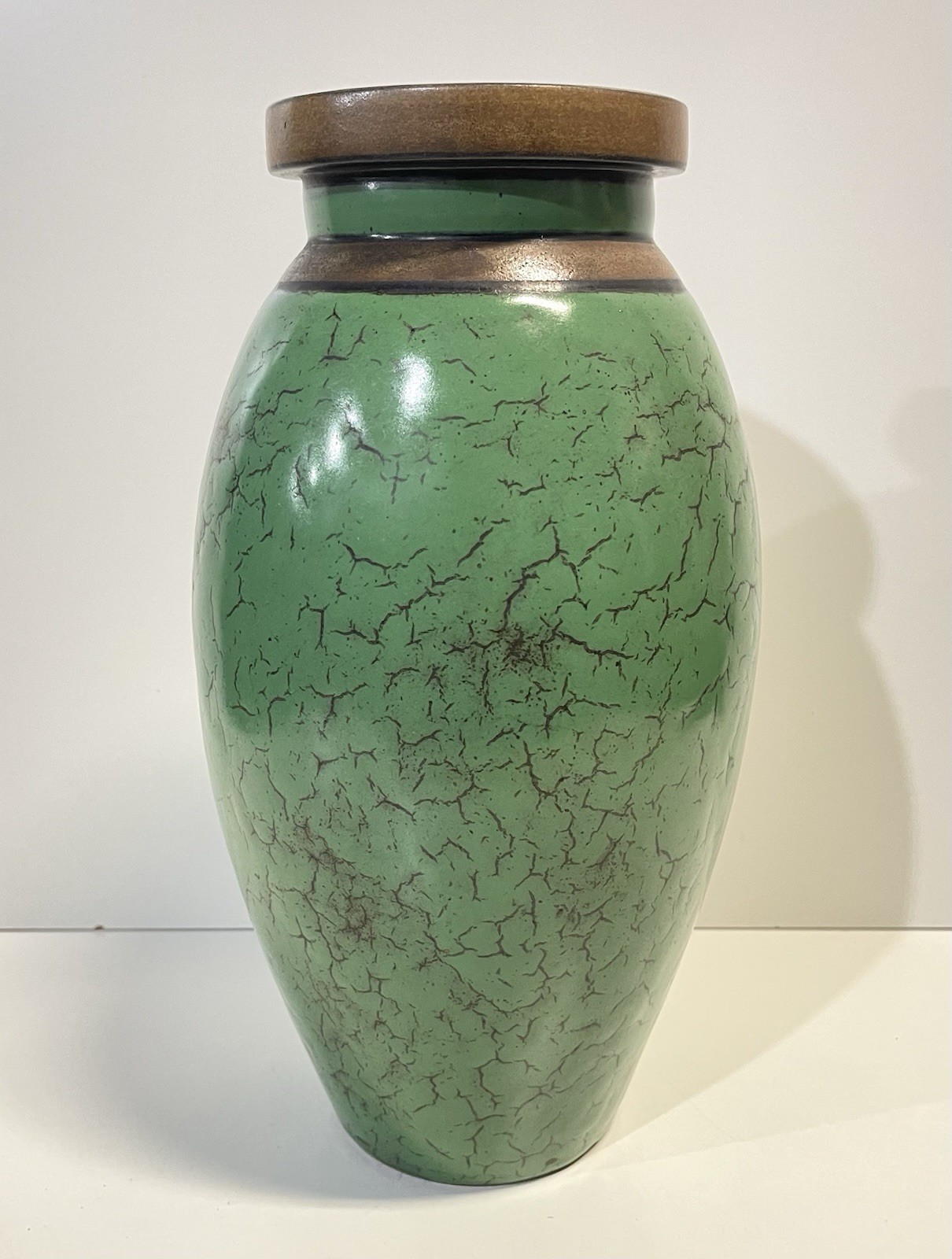 Art Deco Antique Louis Lourioux France Art Pottery Vase
