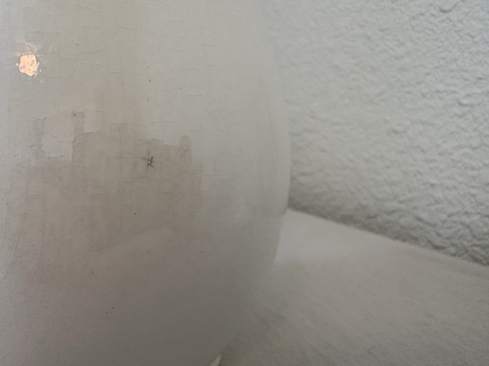 Holland Mold Hand Painted Signed French Art Pottery Floral Vase Glossy White