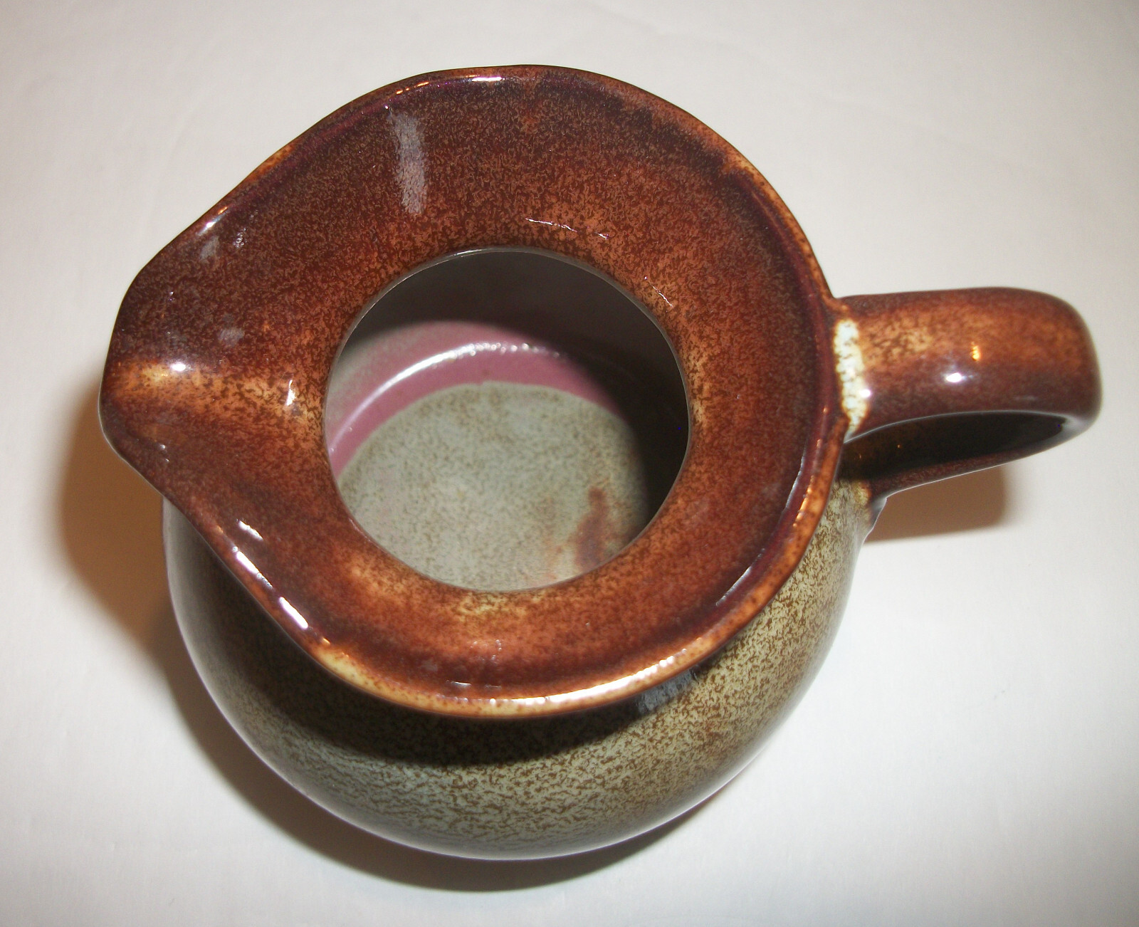Chester Nicodemus Ohio Studio Pottery Small Pitcher Signed Vintage Mid Century