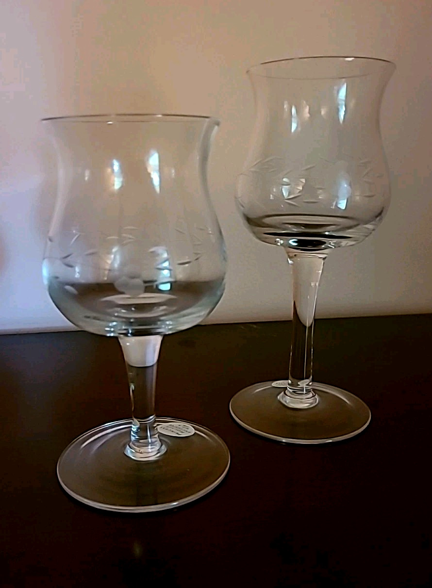 Princess House Heritage Votive Tealight Candle Holders Set of 2