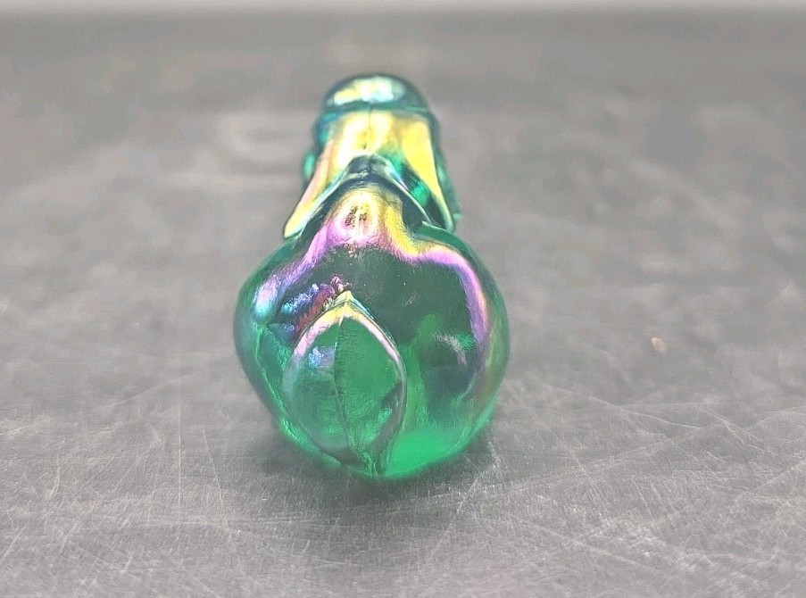 vintage Fenton Glass miniature bunny figurine