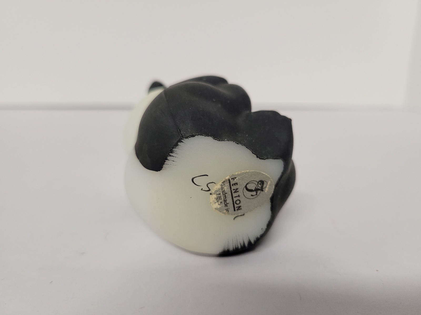 FENTON “NATURAL SERIES” PANDA BEAR c. 1980’s signed by artist