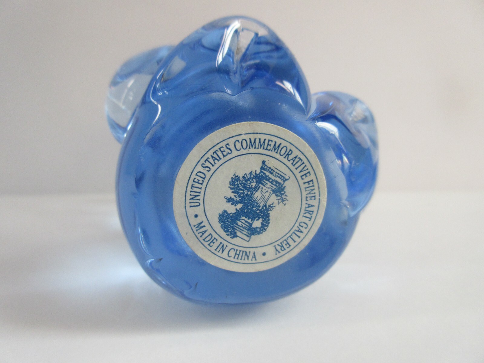 Vintage Blue Art Glass Koala Bear United States Commemorative Fine Art Gallery