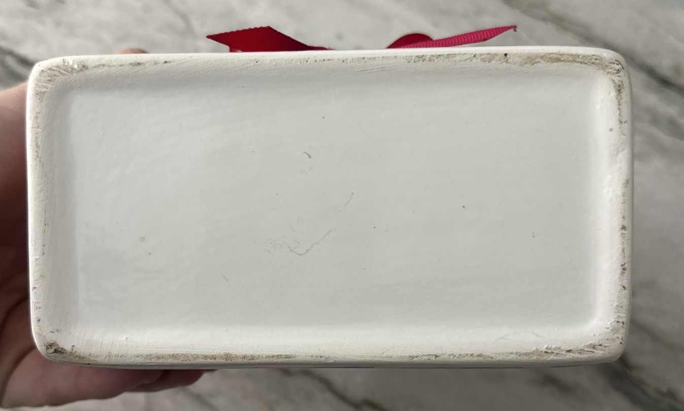FTD HAPPY BIRTHDAY RECTANGULAR PLANTER CONTAINER VASE