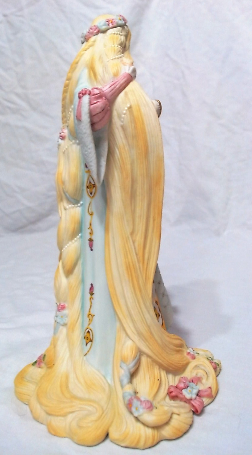 1990s LENOX “RAPUNZEL” PRINCESS FIGURINE 8-3/4″, TAIWAN, PRISTINE