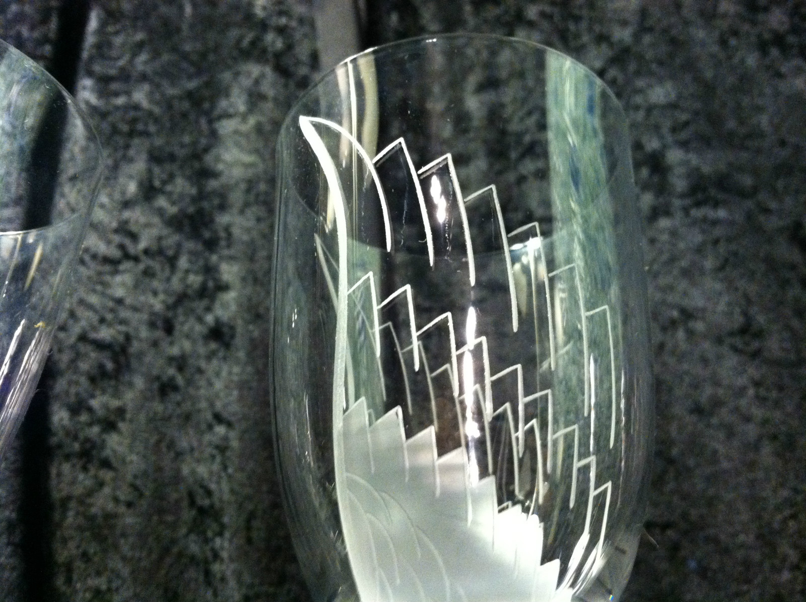 Lalique Angel Champagne Flutes Pair Perfect 1 Of My 400+ Lalique Listings