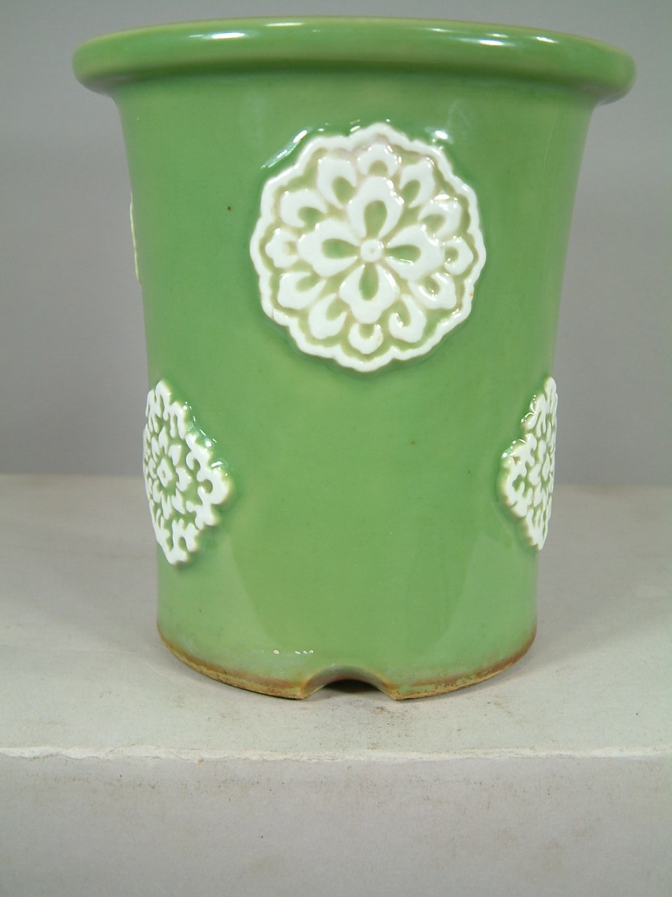 Art Pottery Planter MCM 6.5″ Tall Great Glaze and Design LOOK!