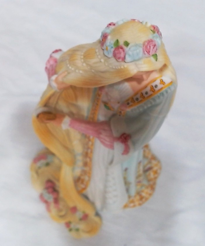1990s LENOX “RAPUNZEL” PRINCESS FIGURINE 8-3/4″, TAIWAN, PRISTINE
